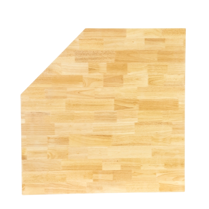 Pillar Rubberwood Corner Worktop 860x860 mm - Deep Worktop 38 mm Pillar Rubberwood Corner Worktop 860x860 mm - Deep Worktop 38 mm