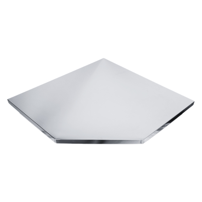 Pillar Stainless Steel Corner Worktop 860x860 mm - Deep Worktop 38 mm Pillar Stainless Steel Corner Worktop 860x860 mm - Deep Worktop 38 mm